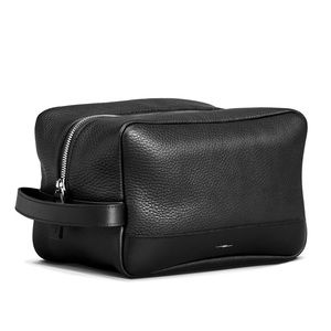 Shinola Leather Zip-Top Travel Dopp Kit NWT